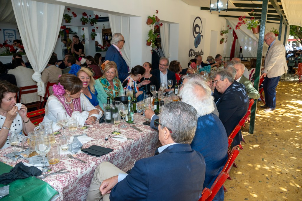 Sesión fotográfica de feria en grupo, estudio Sampedro Jerez de la Frontera
